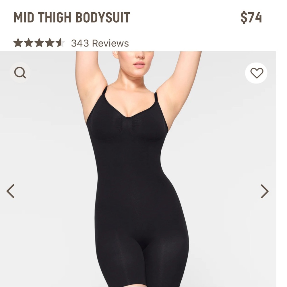 SKIMS Mid thigh bodysuit